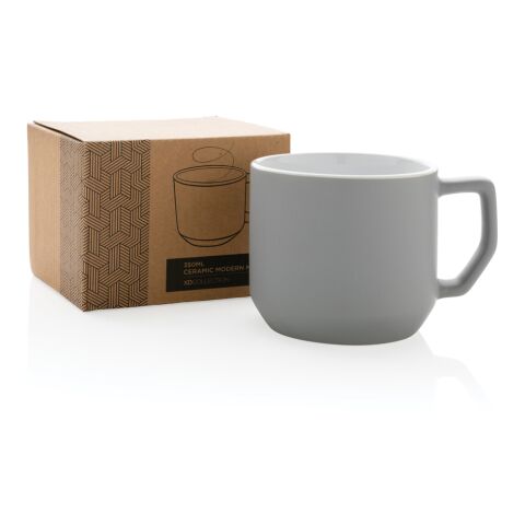 Ceramic modern mug grey | No Branding | not available | not available