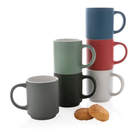Ceramic stackable mug grey | No Branding | not available | not available