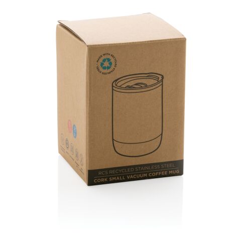 Cork small vacuum coffee mug white | No Branding | not available | not available