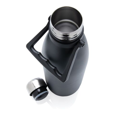RCS Recycled stainless steel large vacuum bottle 1.5L black | No Branding | not available | not available