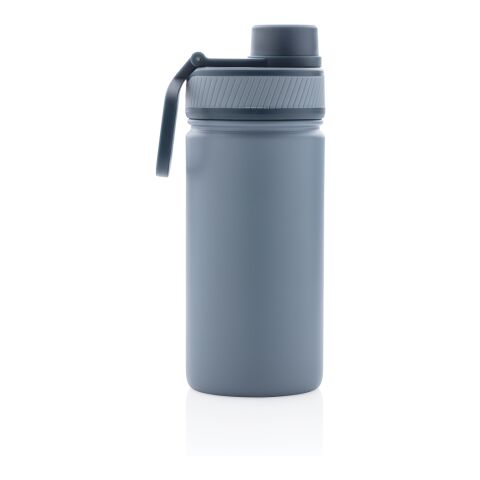 Vacuum stainless steel bottle with sports lid 550ml blue-blue | No Branding | not available | not available