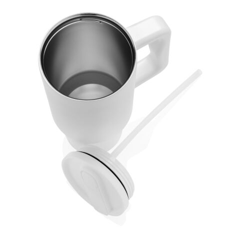 Embrace Leakproof RCS recycled stainless steel tumbler 900ml White | No Branding | not available | not available