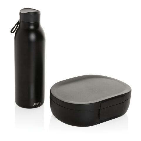 Avira Atlas RCS recycled PP 700ML lunchbox black | No Branding | not available | not available