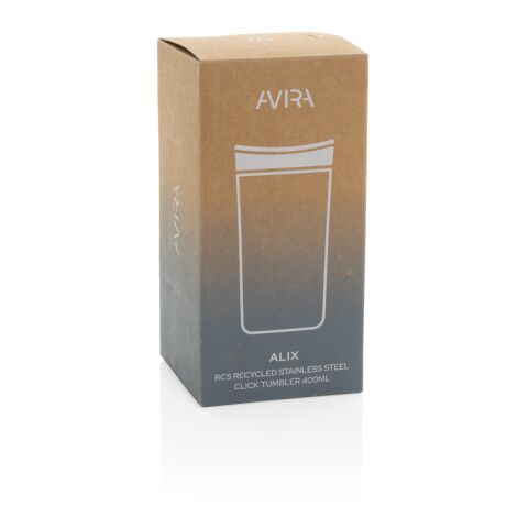 Avira Alix RCS re-steel click tumbler 400ML black | No Branding | not available | not available