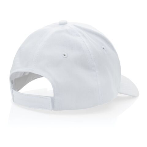 Impact 5 panel 190gr Recycled cotton cap with AWARE™ tracer White | No Branding | not available | not available | not available