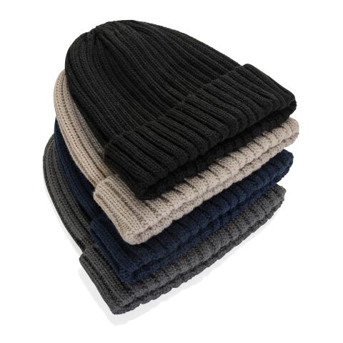 Kennedi AWARE™ Polylana® beanie with large rib desert | No Branding | not available | not available | not available