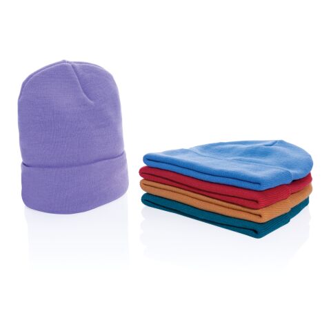 Impact Polylana beanie with AWARE tracer red | No Branding | not available | not available | not available