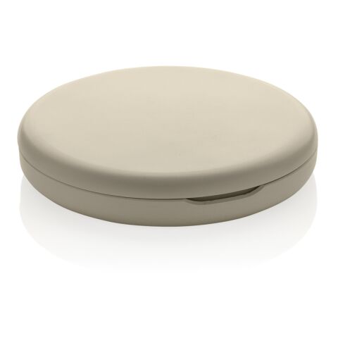 Lumora RCS recycled plastic LED re-chargeable make-up mirror beige | No Branding | not available | not available