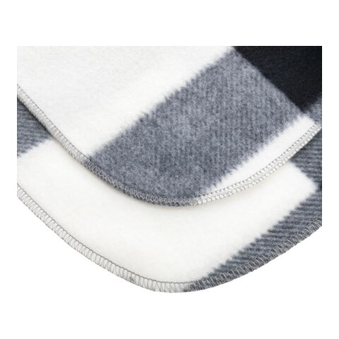 Soft plaid fleece blanket White | No Branding | not available | not available | not available