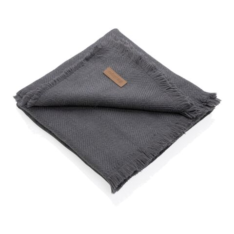 Ukiyo Aware™ Polylana® woven blanket 130x150cm grey | No Branding | not available | not available | not available
