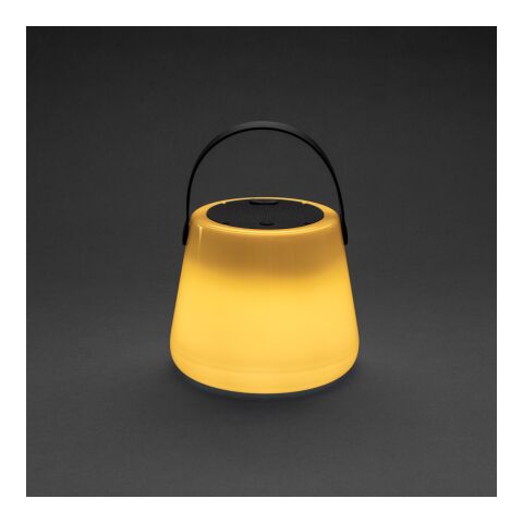 SolarGlow RCS recycled plastic USB-rechargble outdoor light White | No Branding | not available | not available