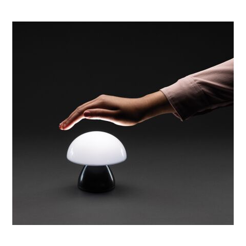 Luming RCS recycled plastic USB re-chargeable table lamp black | No Branding | not available | not available