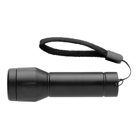 Flara RSC recycled plastic USB-rechargeable torch black | No Branding | not available | not available