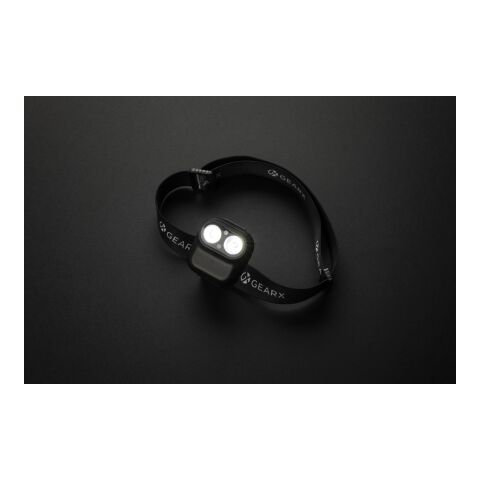 Gear X RCS rPlastic head torch with motion sensor black | No Branding | not available | not available
