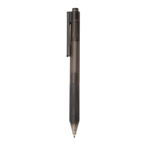 X9 frosted pen with silicone grip black | No Branding | not available | not available