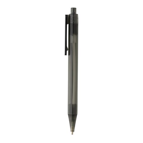 GRS RPET X8 transparent pen black | No Branding | not available | not available