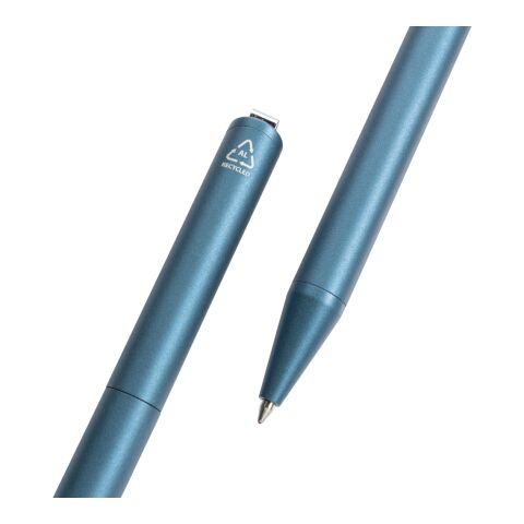Xavi RCS certified recycled aluminium pen royal blue | No Branding | not available | not available