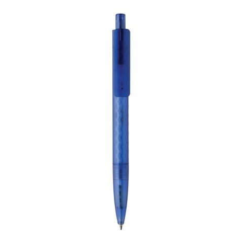 X3 GRS recycled PC plastic pen frosted blue | No Branding | not available | not available