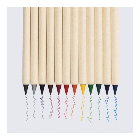 Micki GRS infinity 12pc coloring pencil set White | No Branding | not available | not available
