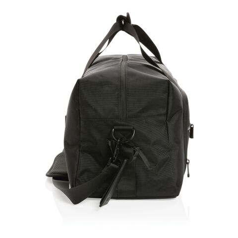 Swiss Peak AWARE™ RPET Voyager weekend bag black | No Branding | not available | not available