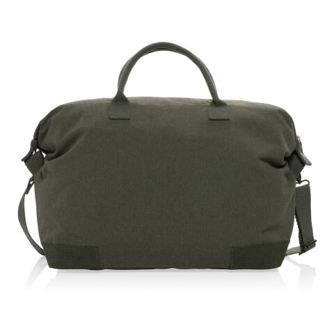 Kezar AWARE™ 500 gsm recycled canvas deluxe weekend bag green | No Branding | not available | not available | not available