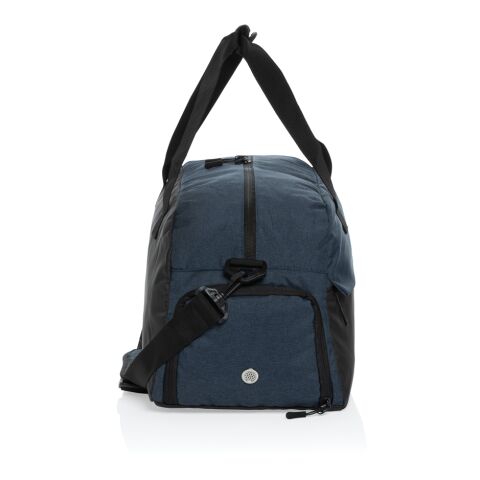 Kazu AWARE™ RPET basic weekend duffel blue | No Branding | not available | not available | not available
