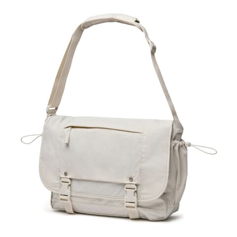 KENTO URBAN RCS recycled nylon 15.6 inch Messenger beige | No Branding | not available | not available | not available