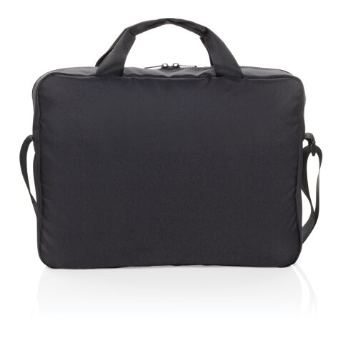 Swiss Peak Aware™ RPET Essential 15.6 inch laptop bag black | No Branding | not available | not available | not available