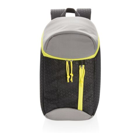 Hiking cooler backpack 10L black-lime | No Branding | not available | not available | not available