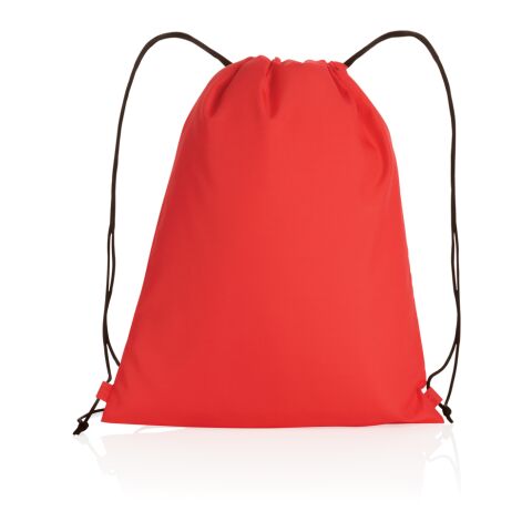 Impact AWARE™ RPET 190T drawstring bag red | No Branding | not available | not available | not available