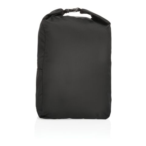 Impact AWARE™ RPET lightweight rolltop backpack black | No Branding | not available | not available | not available
