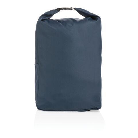 Impact AWARE™ RPET lightweight rolltop backpack navy | No Branding | not available | not available | not available