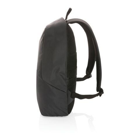 Impact AWARE™ RPET anti-theft backpack black | No Branding | not available | not available