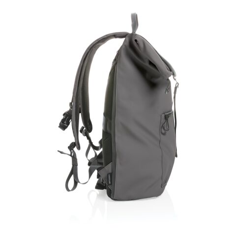 Impact AWARE™ RPET Water resistant 15.6"laptop backpack anthracite | No Branding | not available | not available | not available