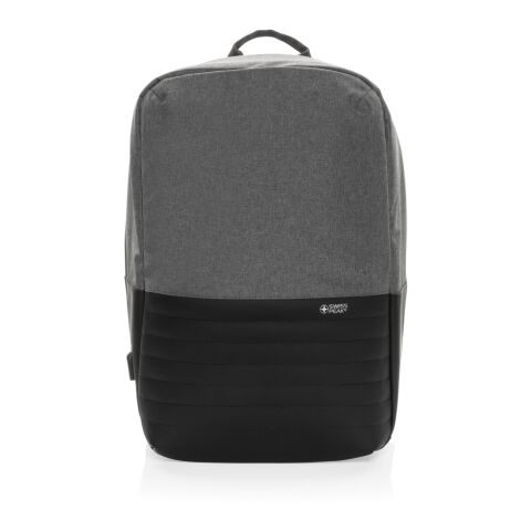 Swiss Peak AWARE™ RFID anti-theft 15&#039;&#039; laptop backpack grey | No Branding | not available | not available