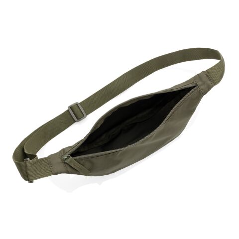 Crescent AWARE™ RPET half moon sling bag green | No Branding | not available | not available | not available