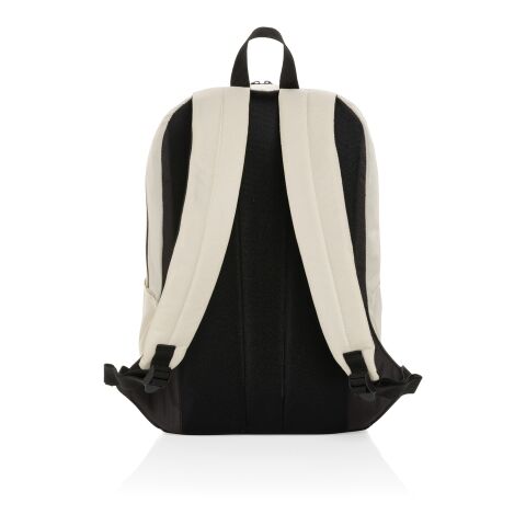 Kazu AWARE™ RPET basic 15.6 inch laptop backpack off white | No Branding | not available | not available | not available
