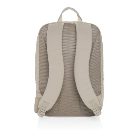 Armond AWARE™ RPET 15.6 inch standard laptop backpack grey | No Branding | not available | not available
