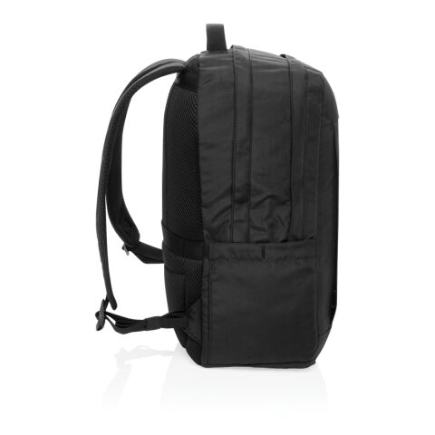 SP Aware™ RPET Edin 100% recycled 15.6 inch laptop backpack black | No Branding | not available | not available