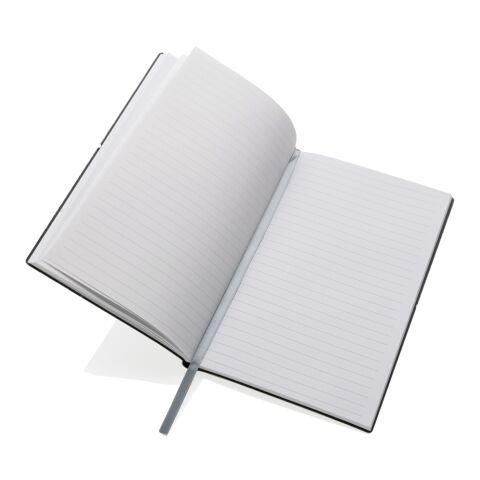 A5 recycled leather notebook light grey | No Branding | not available | not available