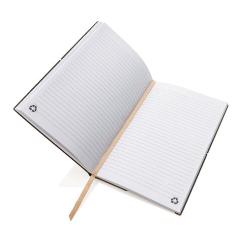 A5 recycled leather notebook brown | No Branding | not available | not available