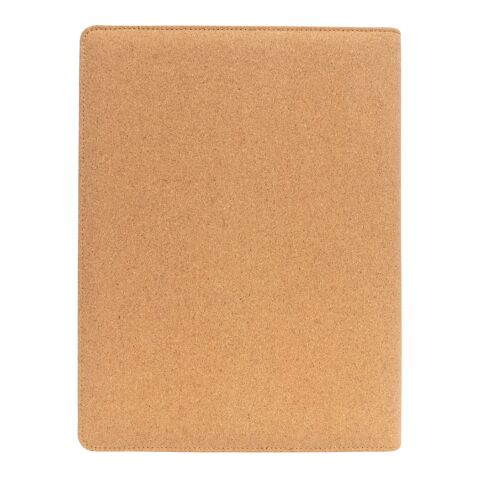Deluxe Cork A4 Portfolio with Pen brown | No Branding | not available | not available