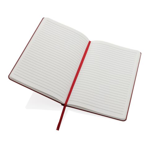 A5 Impact stone paper hardcover notebook red | No Branding | not available | not available