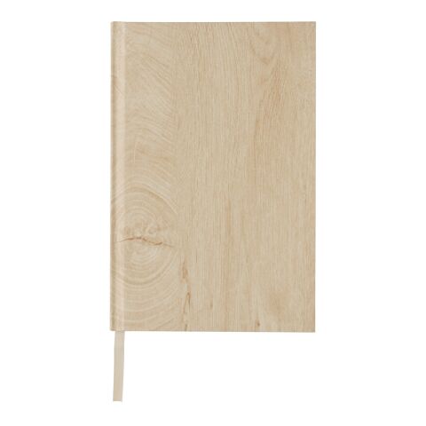 Kavana wood print A5 notebook light brown | No Branding | not available | not available