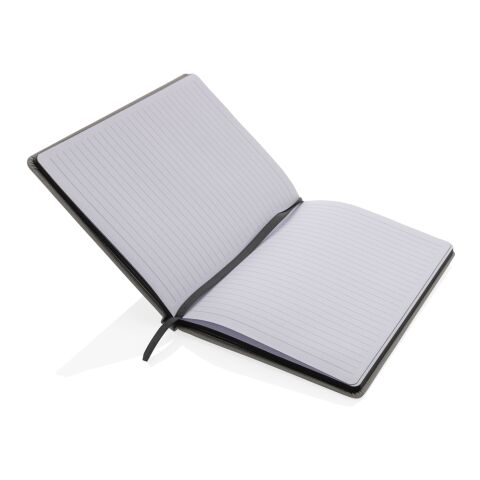 GRS certified RPET A5 notebook grey-black | No Branding | not available | not available