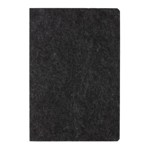 Phrase GRS certified recycled felt A5 notebook black | No Branding | not available | not available