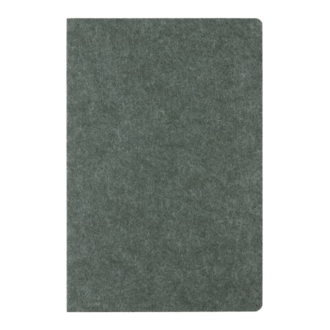 Phrase GRS certified recycled felt A5 notebook green | No Branding | not available | not available