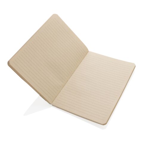 Stylo Bonsucro certified Sugarcane paper A5 Notebook brown | No Branding | not available | not available
