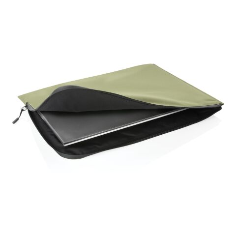 Impact Aware™ laptop 15.6&quot; minimalist laptop sleeve green | No Branding | not available | not available