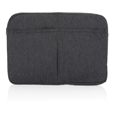 Laluka AWARE™ recycled cotton 15.6 inch laptop sleeve anthracite | No Branding | not available | not available | not available